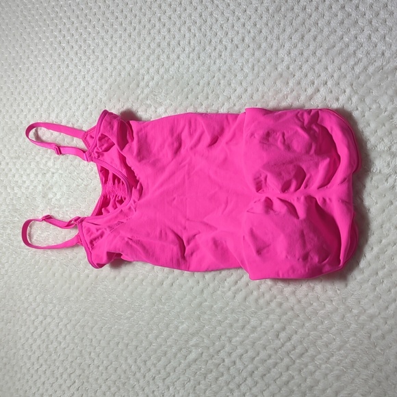 Skims Sculpting Bodysuit Brief With Snaps in Flamingo Pink - Picture 5 of 9
